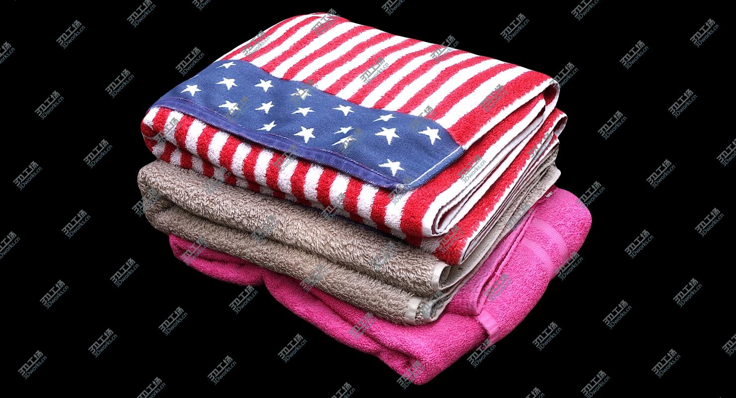 images/goods_img/2021040233/Clothes Collection 30 Towels 3D model/4.jpg
